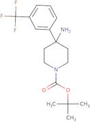 tert-Butyl 4-amino-4-[3-(trifluoromethyl)phenyl]piperidine-1-carboxylate