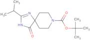 tert-Butyl 2-isopropyl-4-oxo-1,3,8-triazaspiro[4.5]dec-1-ene-8-carboxylate