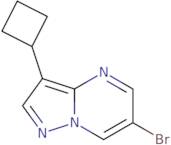 6-Bromo-3-cyclobutylpyrazolo[1,5-a]pyrimidine