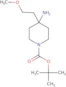 tert-Butyl 4-amino-4-(2-methoxyethyl)piperidine-1-carboxylate