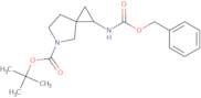 tert-Butyl 1-(((benzyloxy)carbonyl)amino)-5-azaspiro[2.4]heptane-5-carboxylate