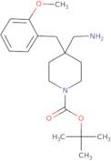 tert-Butyl 4-(aminomethyl)-4-(2-methoxybenzyl)piperidine-1-carboxylate