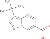 3-tert-Butylpyrazolo[1,5-a]pyrimidine-6-carboxylic acid