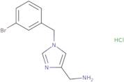 [1-(3-Bromobenzyl)-1H-imidazol-4-yl]methanamine hydrochloride