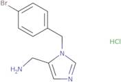 [1-(4-Bromobenzyl)-1H-imidazol-5-yl]methanamine hydrochloride