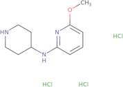 6-Methoxy-N-(piperidin-4-yl)pyridin-2-amine trihydrochloride