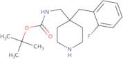 tert-Butyl [4-(2-fluorobenzyl)piperidin-4-yl]methylcarbamate