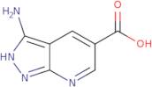 3-Amino-1H-pyrazolo[3,4-b]pyridine-5-carboxylic acid