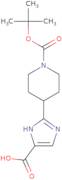 2-{1-[(tert-Butoxy)carbonyl]piperidin-4-yl}-1H-imidazole-4-carboxylic acid