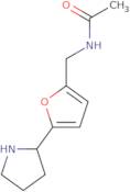 N-{[5-(Pyrrolidin-2-yl)furan-2-yl]methyl}acetamide