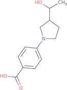 4-[3-(1-Hydroxyethyl)pyrrolidin-1-yl]benzoic acid