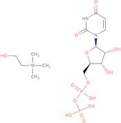 Uridine 5'-diphosphate choline ammonium