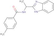N-[1-(1H-1,3-Benzodiazol-2-yl)ethyl]-4-methylbenzamide