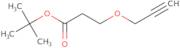 Propargyl-PEG1-t-butyl ester