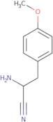 2-Amino-3-(4-methoxyphenyl)propanenitrile