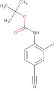 tert-Butyl (4-cyano-2-iodophenyl)carbamate