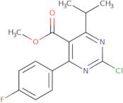 Methyl 2-chloro-4-(4-fluorophenyl)-6-isopropylpyrimidine-5-carboxylate