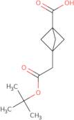 3-(2-(tert-Butoxy)-2-oxoethyl)bicyclo[1.1.1]pentane-1-carboxylic acid