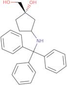 (1S,3S)-1-(Hydroxymethyl)-3-(tritylamino)cyclopentanol