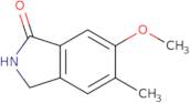 6-Methoxy-5-methyl-2,3-dihydro-1H-isoindol-1-one