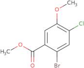 2-Bromo-4-chloro-5-methoxy-benzoic acid methyl ester