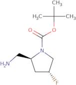 tert-Butyl (2S,4R)-2-(Aminomethyl)-4-fluoro-1-pyrrolidinecarboxylate