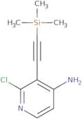 2-Chloro-3-((trimethylsilyl)ethynyl)pyridin-4-amine