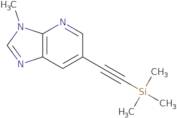 3-Methyl-6-((trimethylsilyl)ethynyl)-3H-imidazo-[4,5-b]pyridine