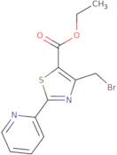 Ethyl-4-(bromomethyl)-2-(2-pyridyl)thiazole-5-carboxylate