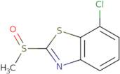 7-Chloro-2-(methylsulfinyl)benzo[D]thiazole