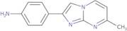 4-(7-Methylimidazo[1,2-a]pyrimidin-2-yl)aniline