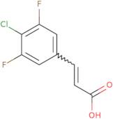 4-Chloro-3,5-difluorocinnamic acid