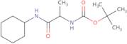 N-Cyclohexyl 2-(BOC-amino)propanamide