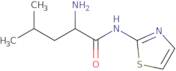 2-Amino-4-methyl-N-(1,3-thiazol-2-yl)pentanamide