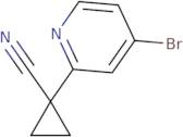 1-(4-Bromopyridin-2-yl)cyclopropanecarbonitrile