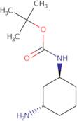 (1S,3S)-1-(Boc-amino)cyclohexan-3-amine