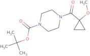 1-Boc-4-(1-methoxycyclopropanecarbonyl)piperazine