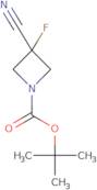 1-Boc-3-cyano-3-fluoroazetidine