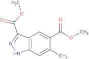 3,5-dimethyl 6-methyl-1h-indazole-3,5-dicarboxylate