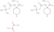 bis(methyl 4-([(tert-butoxy)carbonyl]amino)piperidine-4-carboxylate) oxolate