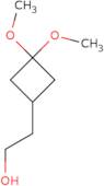 2-(3,3-dimethoxycyclobutyl)ethan-1-ol