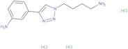 3-[1-(4-aminobutyl)-1h-1,2,3-triazol-4-yl]aniline trihydrochloride