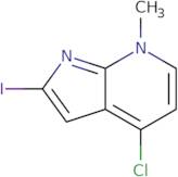 4-chloro-2-iodo-7-methyl-7h-pyrrolo[2,3-b]pyridine