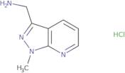 {1-Methyl-1H-pyrazolo[3,4-b]pyridin-3-yl}methanamine hydrochloride