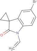 5'-bromo-1'-ethenyl-1',2'- dihydrospiro[cyclopropane-1,3'-indole]-2'-one