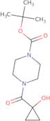 1-Boc-4-(1-hydroxycyclopropanecarbonyl)piperazine