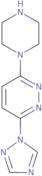 3-(Piperazin-1-yl)-6-(1H-1,2,4-triazol-1-yl)pyridazine