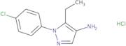 1-(4-Chlorophenyl)-5-ethyl-1H-pyrazol-4-amine hydrochloride