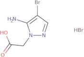 2-(5-Amino-4-bromo-1H-pyrazol-1-yl)acetic acid hydrobromide