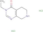 3-Ethyl-3H,4H,5H,6H,7H,8H-pyrido[3,4-d]pyrimidin-4-one dihydrochloride